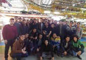 بازدید علمی دانشجویان مهندسی  مکانیک از مجموعه  ایران خودرو