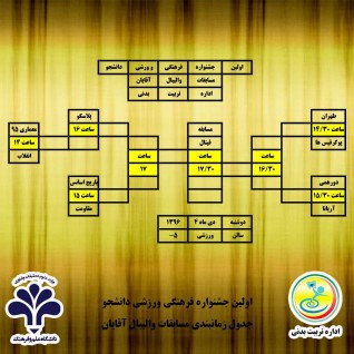 جدول زمانبندی مسابقات والیبال آقایان