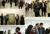 مراسم افتتاحیه نمایشگاه گروهی آثار دانشجویان کارشناسی و کارشناسی ارشد گرافیک دانشگاه علم و فرهنگ