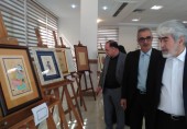 نمایشگاه تذهیب، نگارگری و گل و مرغ در کالری دانشگاه علم و فرهنگ برگزار شد