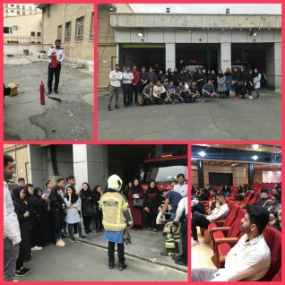 برگزاری کارگاه آموزش عمومی ایمنی آتش نشانی با همکاری مرکز آموزش آتش نشانی منطقه ۲ (ایستگاه ۲۵ شهید محمدحسین صالحی)  