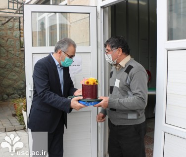 گزارش تصویری تقدیر از جانبازان دانشگاه علم و فرهنگ به مناسبت روز جانباز