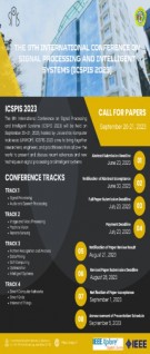 9th International Conference on Signal Processing and Intelligent Systems (ICSPIS 2023)