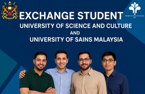 Signing of Student Exchange Agreement Between the University of Science and Culture and Universiti Sains Malaysia (USM)